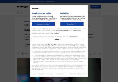 Vorschaubild KI Studie der Boston Consulting Group: Vor allem Deutsche fürchten, dass KI ihre Jobs wegnimmt