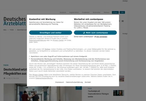 Vorschaubild Deutschland setzt Abkommen zu brasilianischen Pflegekräften aus