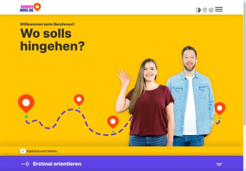 Vorschaubild berufenavi.de - Auf der Suche nach Beruflicher Orientierung?