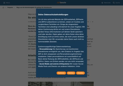 Vorschaubild Wege aus der Arbeitslosigkeit: So gelingt die Arbeitssuche