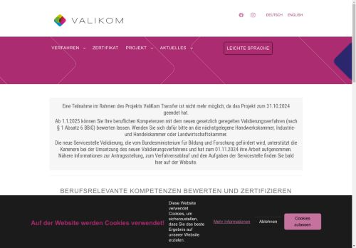 Vorschaubild VALIKOM