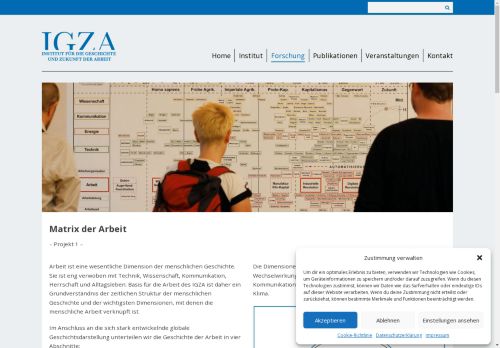 Vorschaubild Matrix der Arbeit