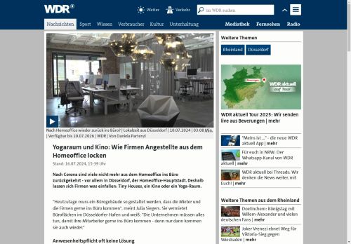 Vorschaubild Nach Homeoffice wieder zurück ins Büro?
