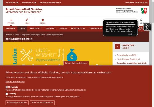 Vorschaubild Beratungsstellen Arbeit: Unterstützung bei Arbeitslosigkeit und gegen Arbeitsausbeutung