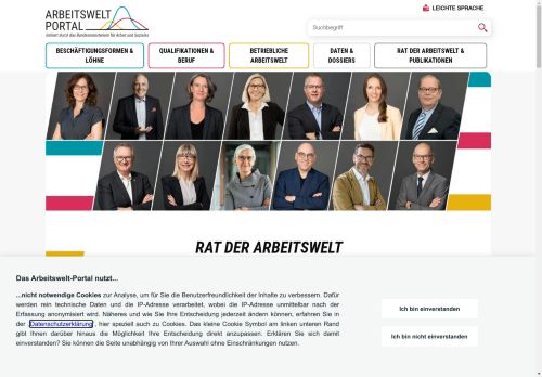 Vorschaubild Arbeitswelt-Portal