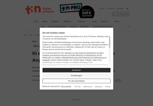 Vorschaubild KI ersetzt laut Klarna bereits Hunderte Angestellte