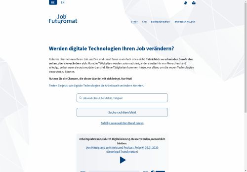 Vorschaubild Job-Futuromat