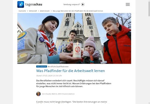 Vorschaubild Was Pfadfinder für die Arbeitswelt lernen