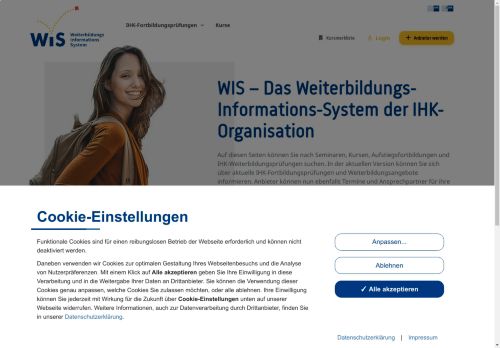 Vorschaubild WIS - Das Weiterbildungs-Informations-System